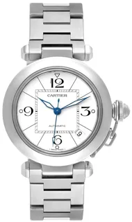 Cartier Pasha C W31074M7 Stainless steel Silver