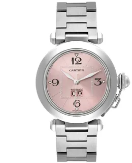 Cartier Pasha de Cartier Stainless steel Pink