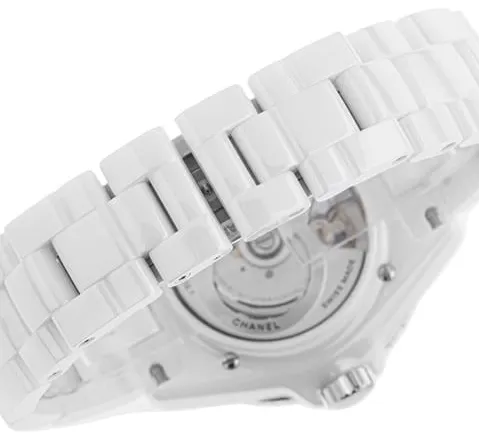 Chanel J12 H5700 38mm White ceramic White 5