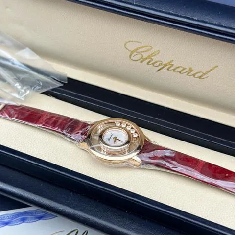 Chopard Happy Diamonds 209417-5001 26mm Yellow gold White 1