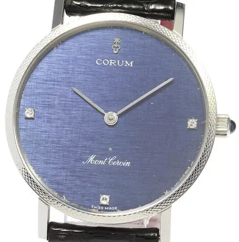 Corum OH 34mm Stainless steel Blue