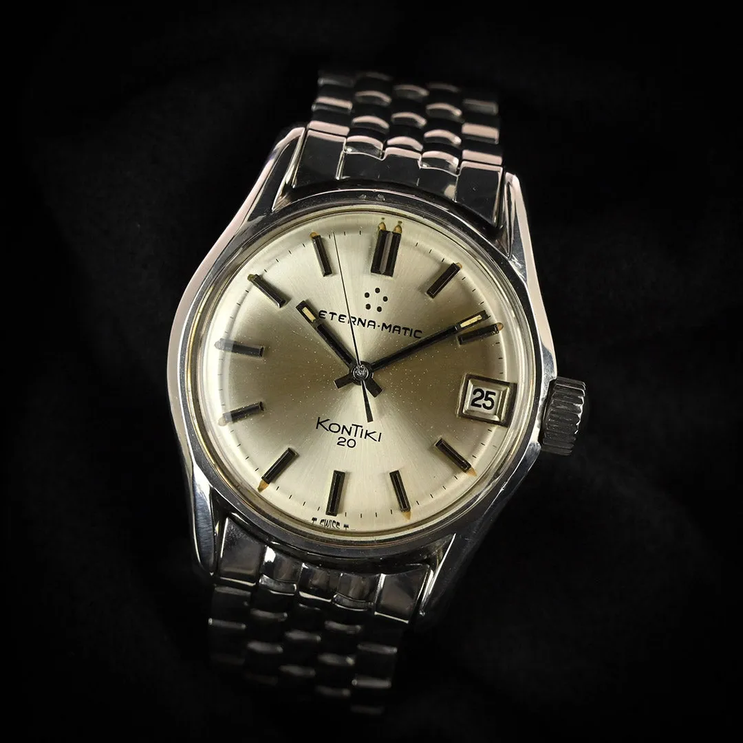 Eterna Kontiki 34mm Stainless steel Silver 7