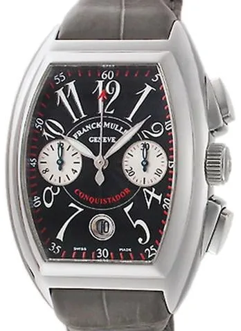 Franck Muller Conquistador 8005 CC 48mm Stainless steel Black