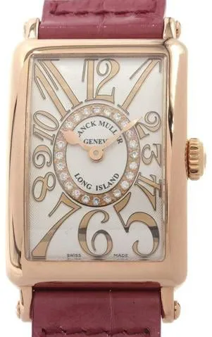 Franck Muller Long Island 902 QZ REL CD 1R 23mm Rose gold White