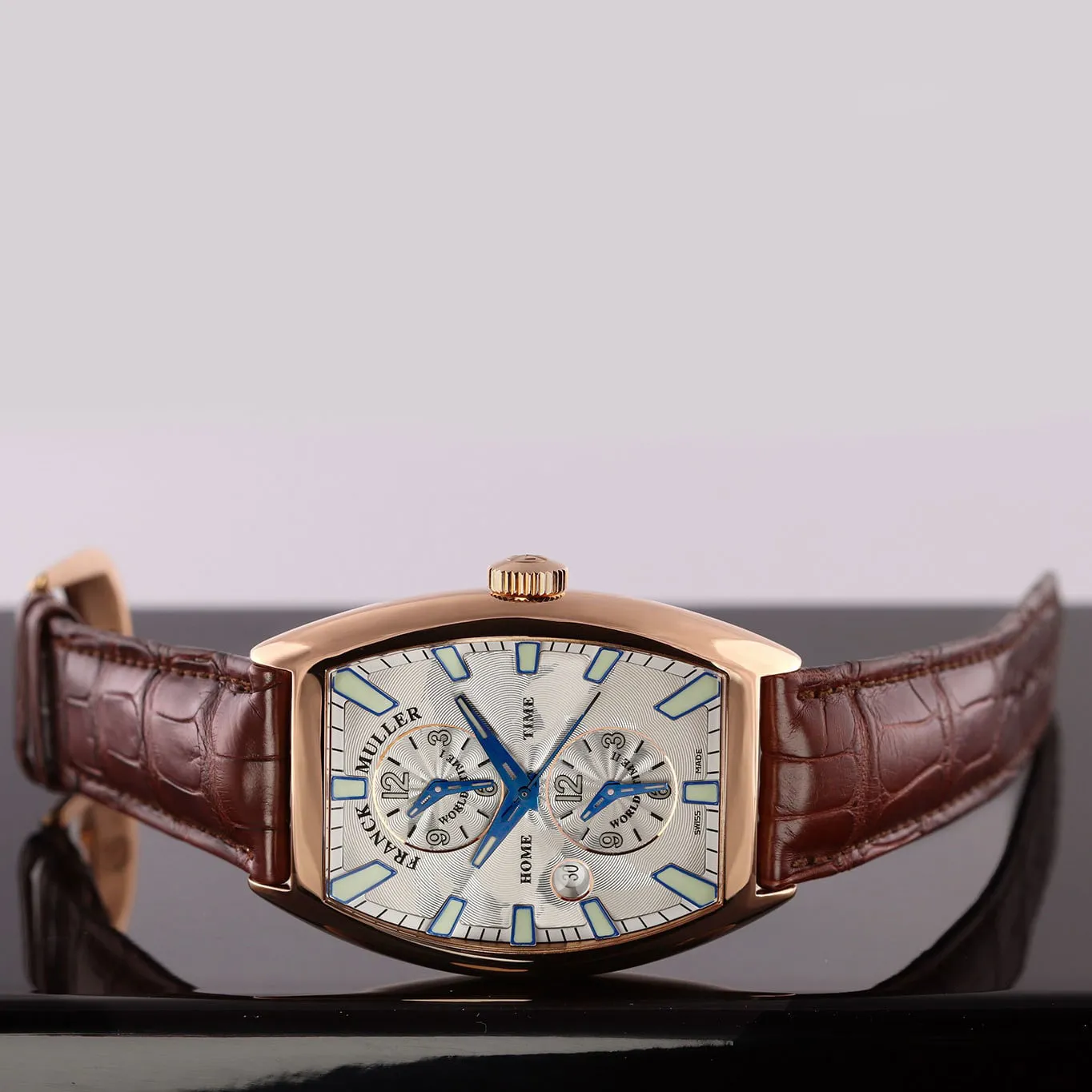 Franck Muller Master Banker 8880 MB SC DT IND 5N 39.5mm Rose gold Silver 5