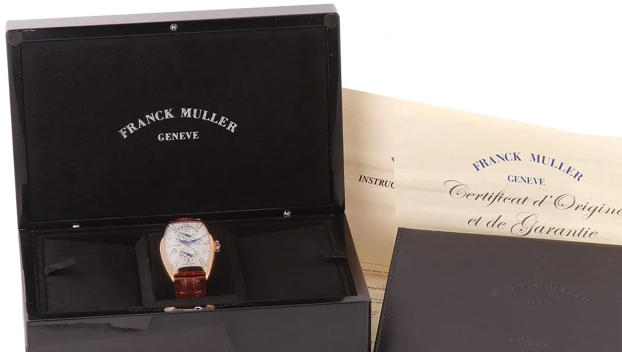 Franck Muller Master Banker 8880 MB SC DT IND 5N 39.5mm Rose gold Silver 7