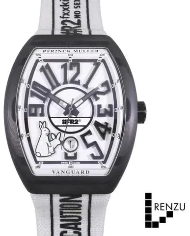 Franck Muller Vanguard V41SCDT FR2  NR 41mm Carbon fiber White