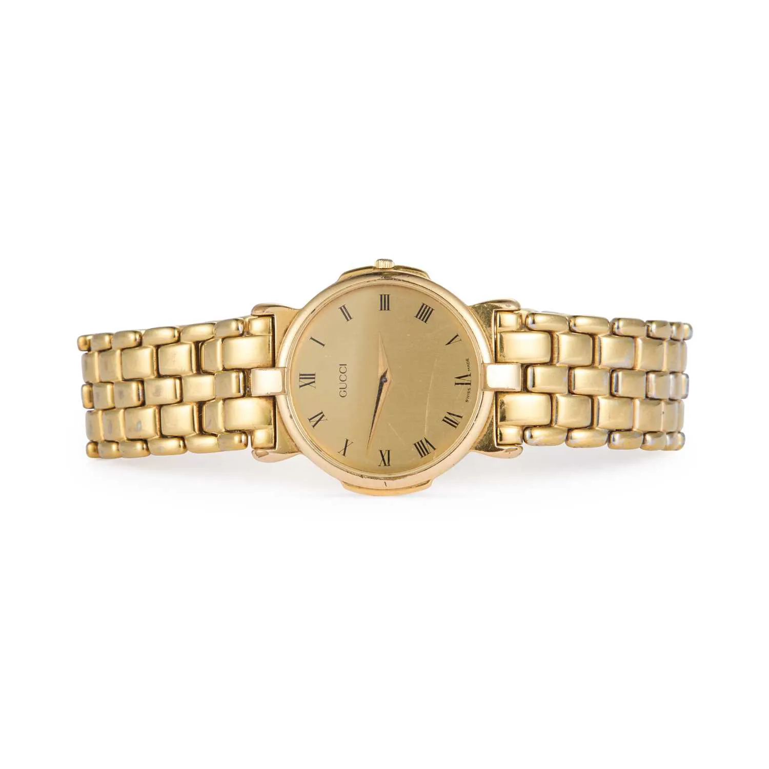 Gucci 3400M 29.5mm Gold-plated Champagne