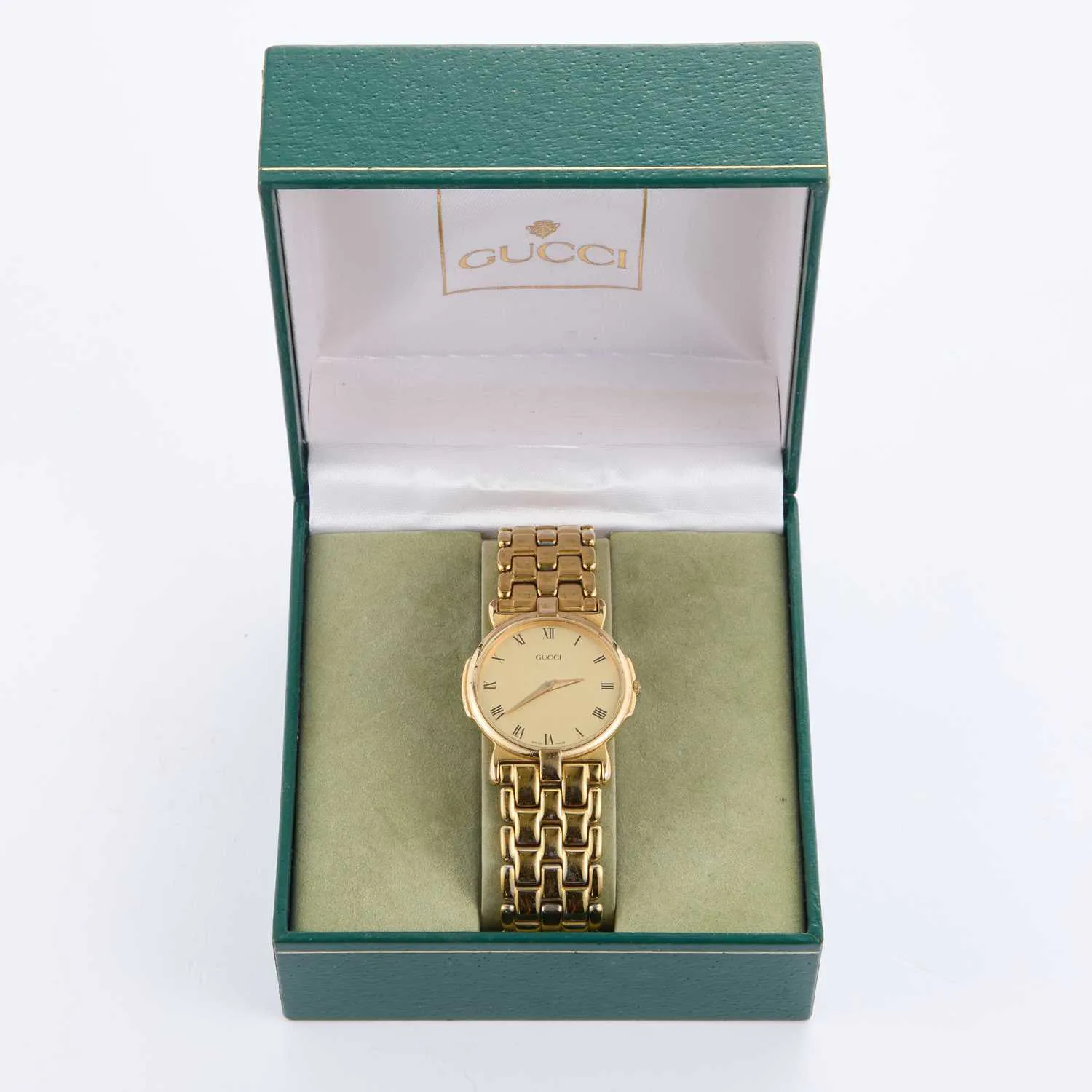 Gucci 3400M 29.5mm Gold-plated Champagne 1