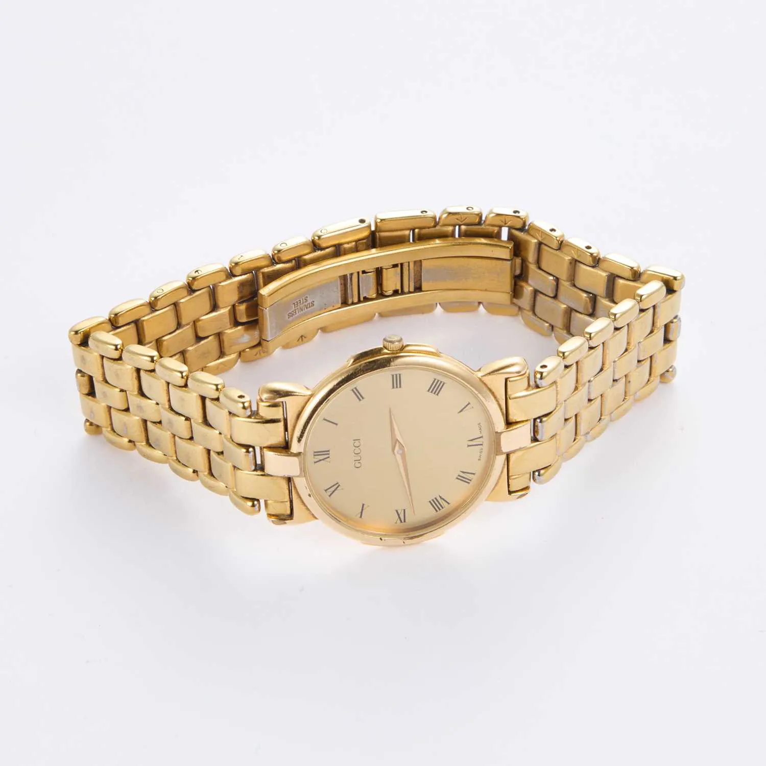 Gucci 3400M 29.5mm Gold-plated Champagne 2