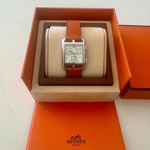 Hermès Cape Cod CC1.190 36mm Stainless steel White