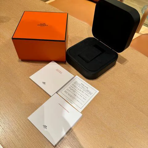 Hermès Cape Cod W049427WW00 39mm Titanium Gray 9