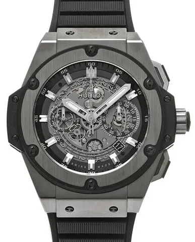 Hublot King Power 701.NX.0170.RX 48mm Titanium Skeletonized