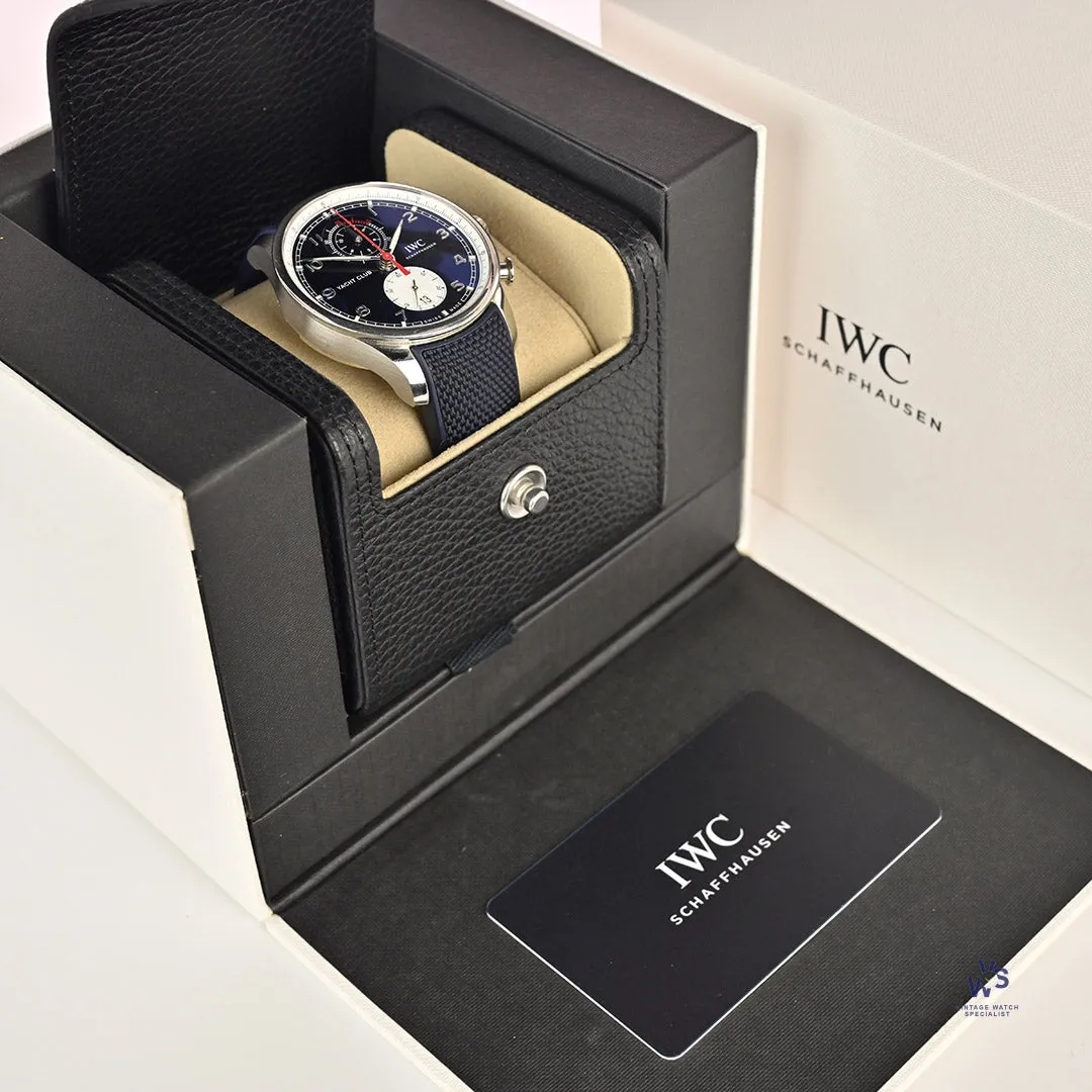 IWC Portugieser IW390704 44mm Stainless steel Blue 2