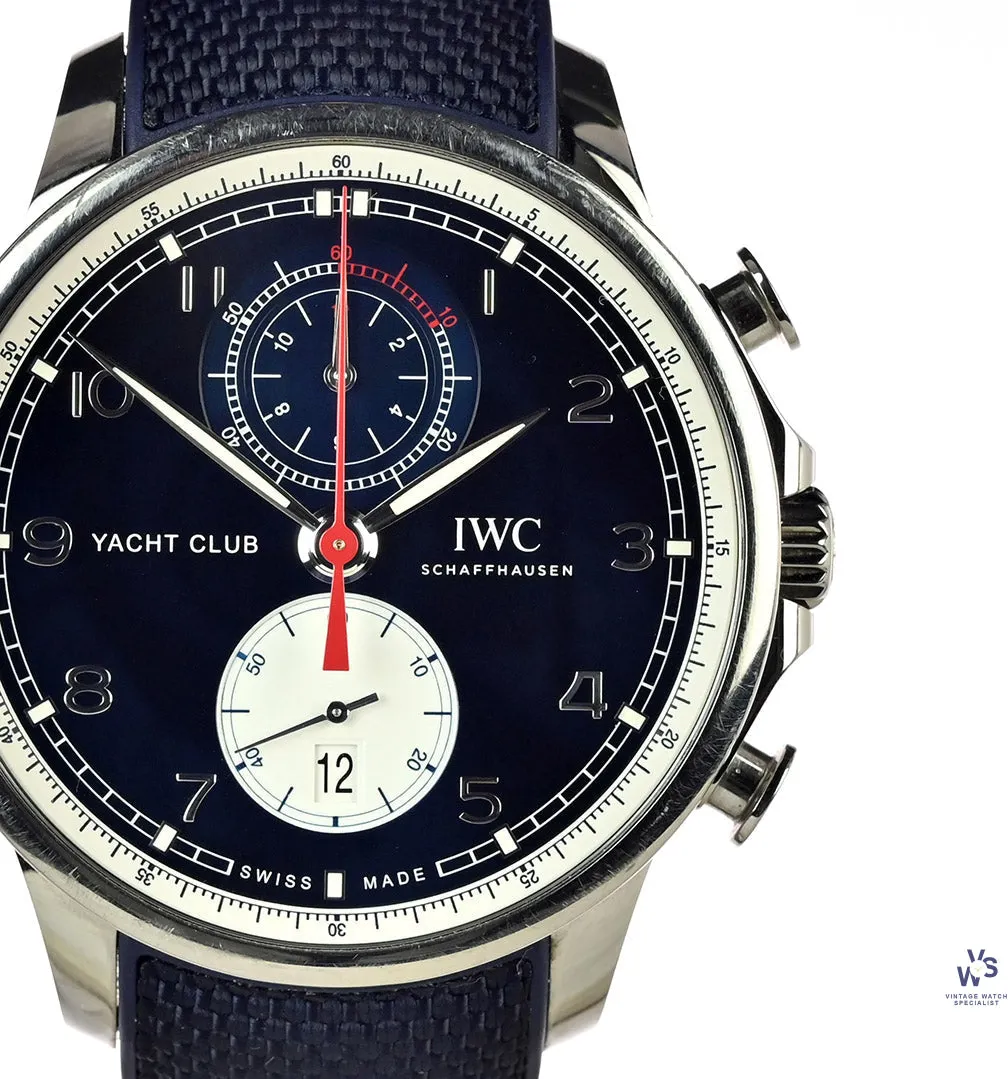 IWC Portugieser IW390704 44mm Stainless steel Blue 3