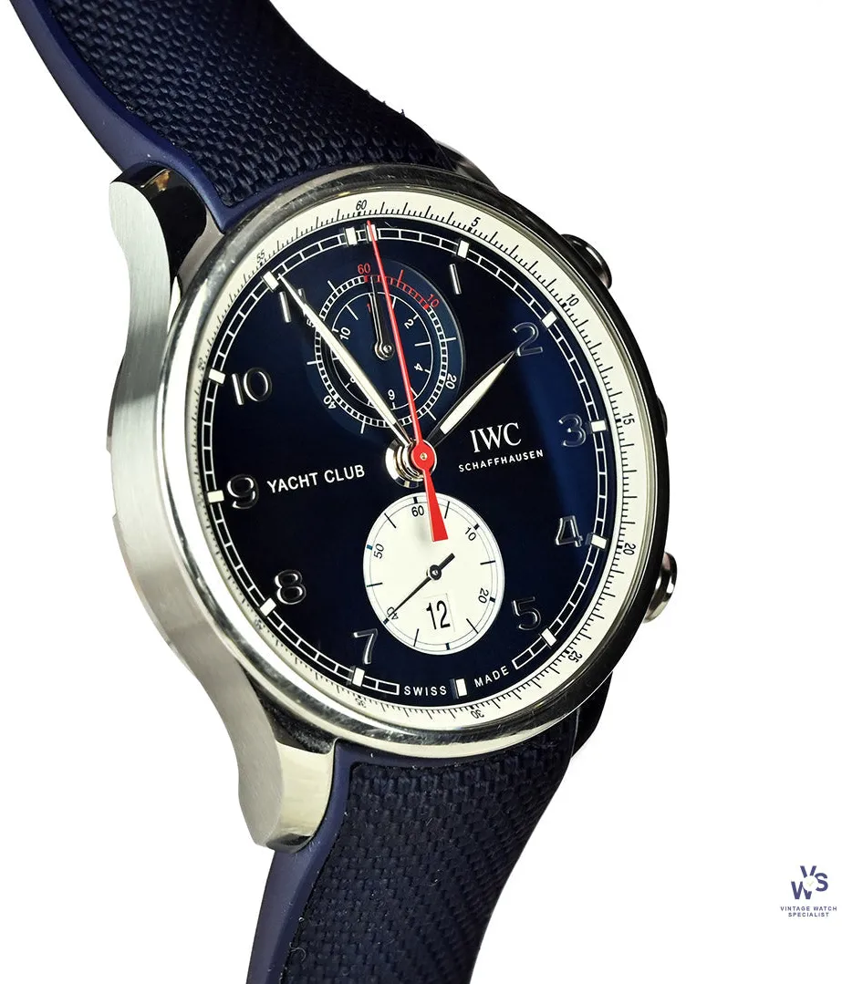 IWC Portugieser IW390704 44mm Stainless steel Blue 5