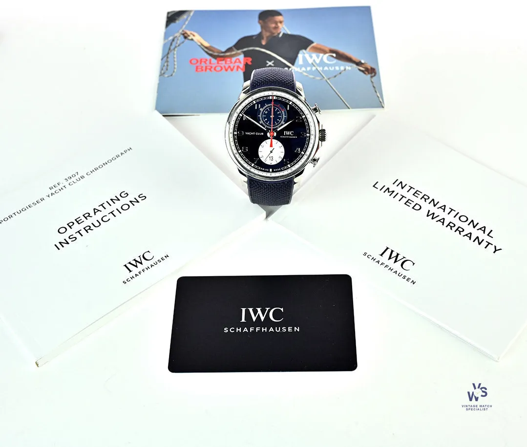 IWC Portugieser IW390704 44mm Stainless steel Blue 6