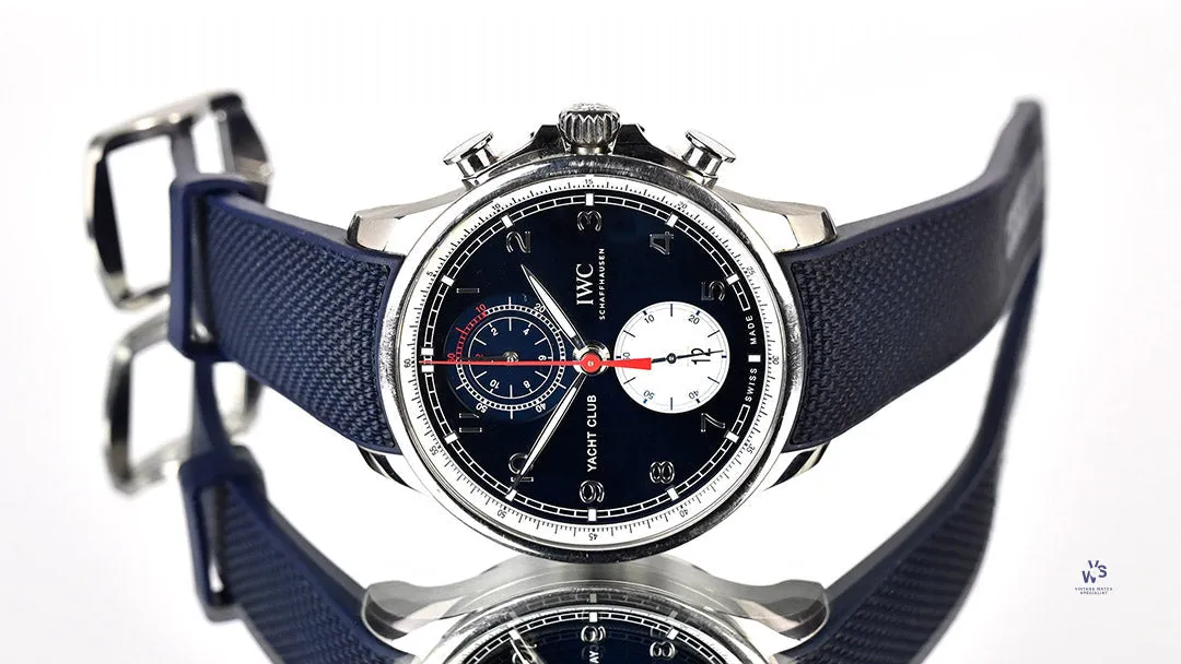 IWC Portugieser IW390704 44mm Stainless steel Blue 9