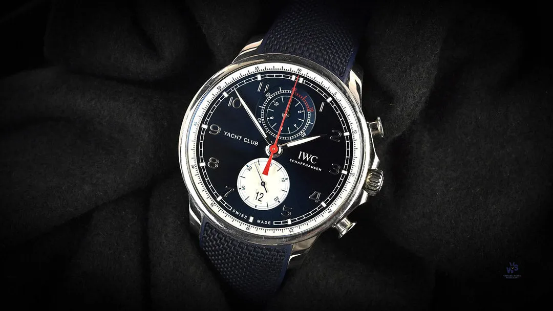 IWC Portugieser IW390704 44mm Stainless steel Blue 12