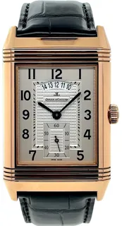 Jaeger-LeCoultre Grande Reverso Duo 273.2.85 18k rose gold Silver