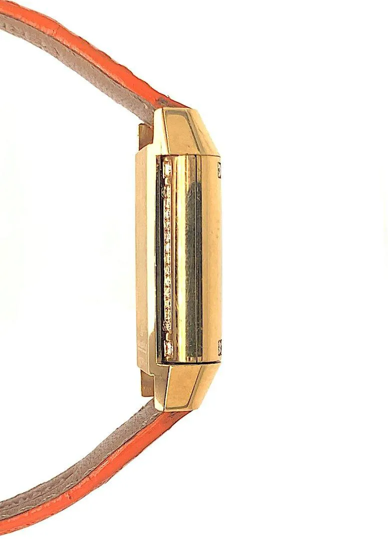 Jaeger-LeCoultre Reverso Duetto 265.1.86 33mm Yellow gold and 18k yellow gold Silver 4