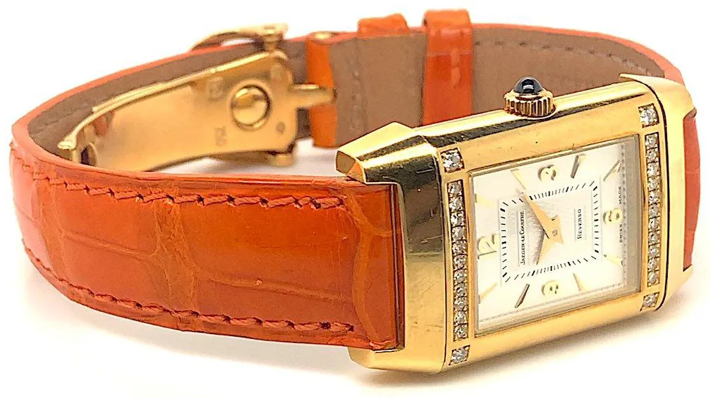 Jaeger-LeCoultre Reverso Duetto 265.1.86 33mm Yellow gold and 18k yellow gold Silver 8