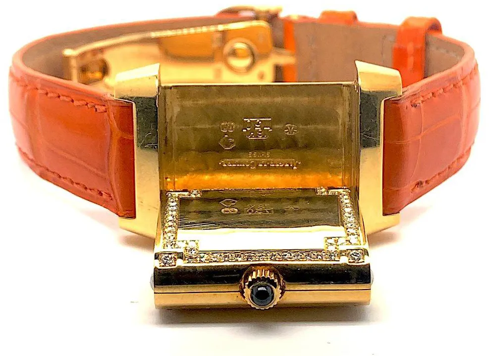 Jaeger-LeCoultre Reverso Duetto 265.1.86 33mm Yellow gold and 18k yellow gold Silver 11