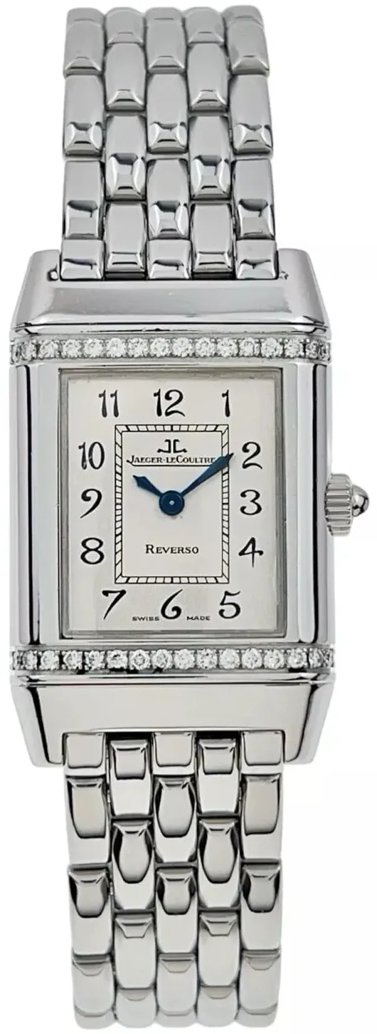 Jaeger-LeCoultre Reverso Duetto 265.8.08 21mm Stainless steel Silver