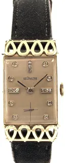 Jaeger-LeCoultre Art Deco Diamond-Set Watch n/a 18k white gold White