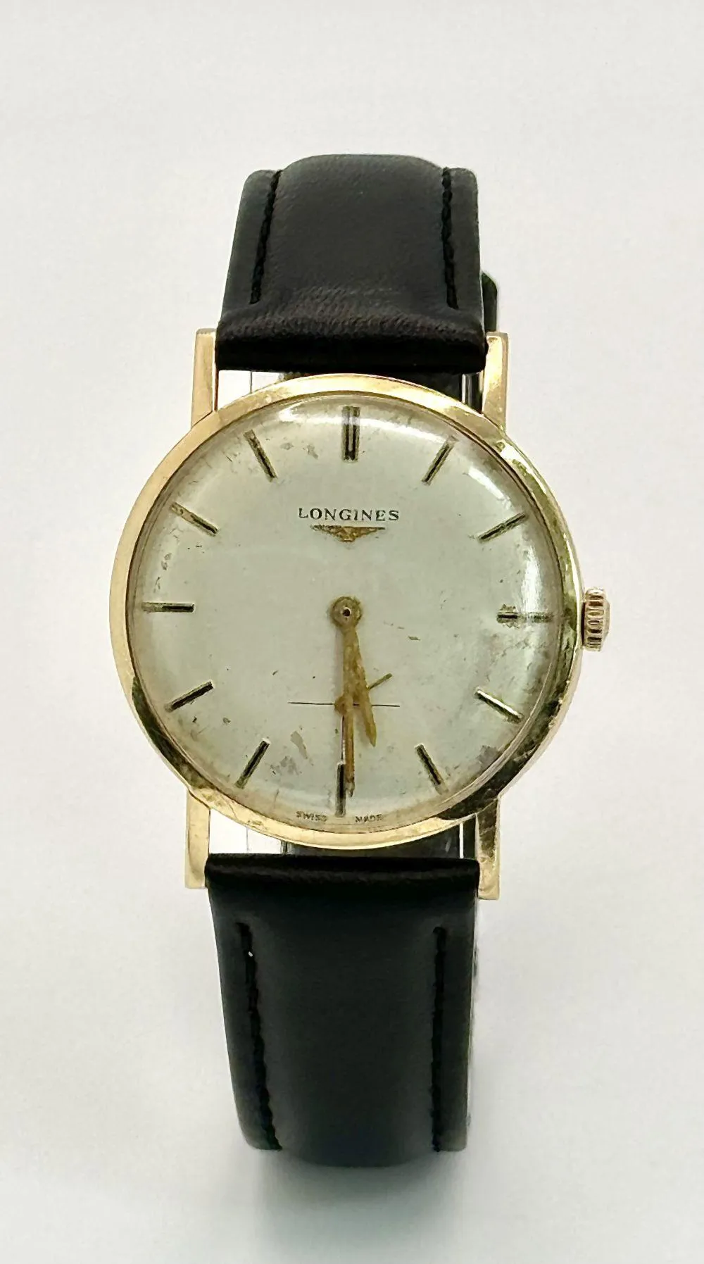 Longines 32mm Yellow gold White 1