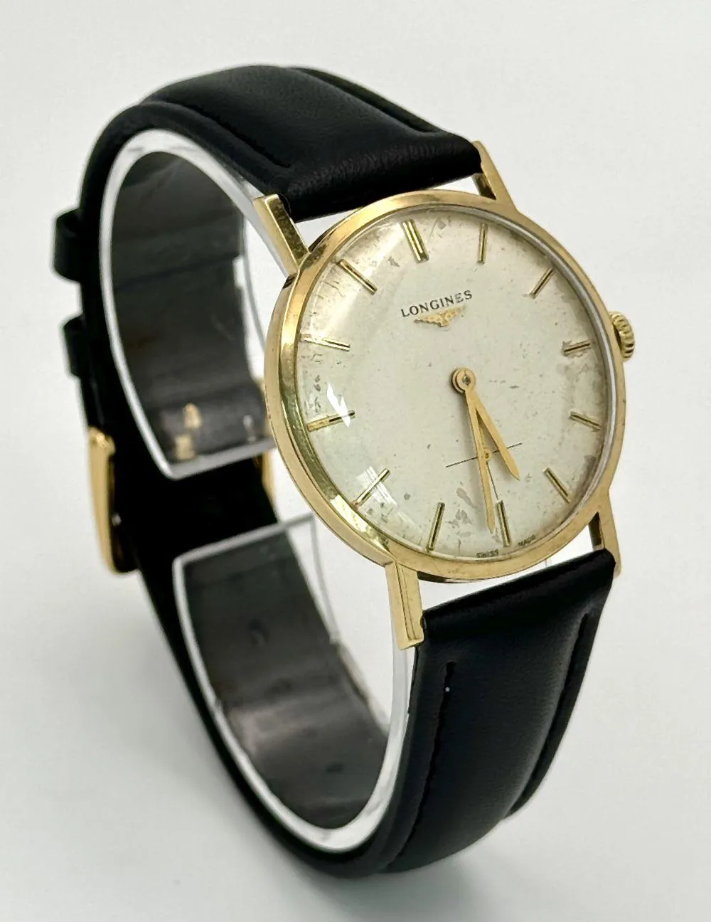 Longines 32mm Yellow gold White 2