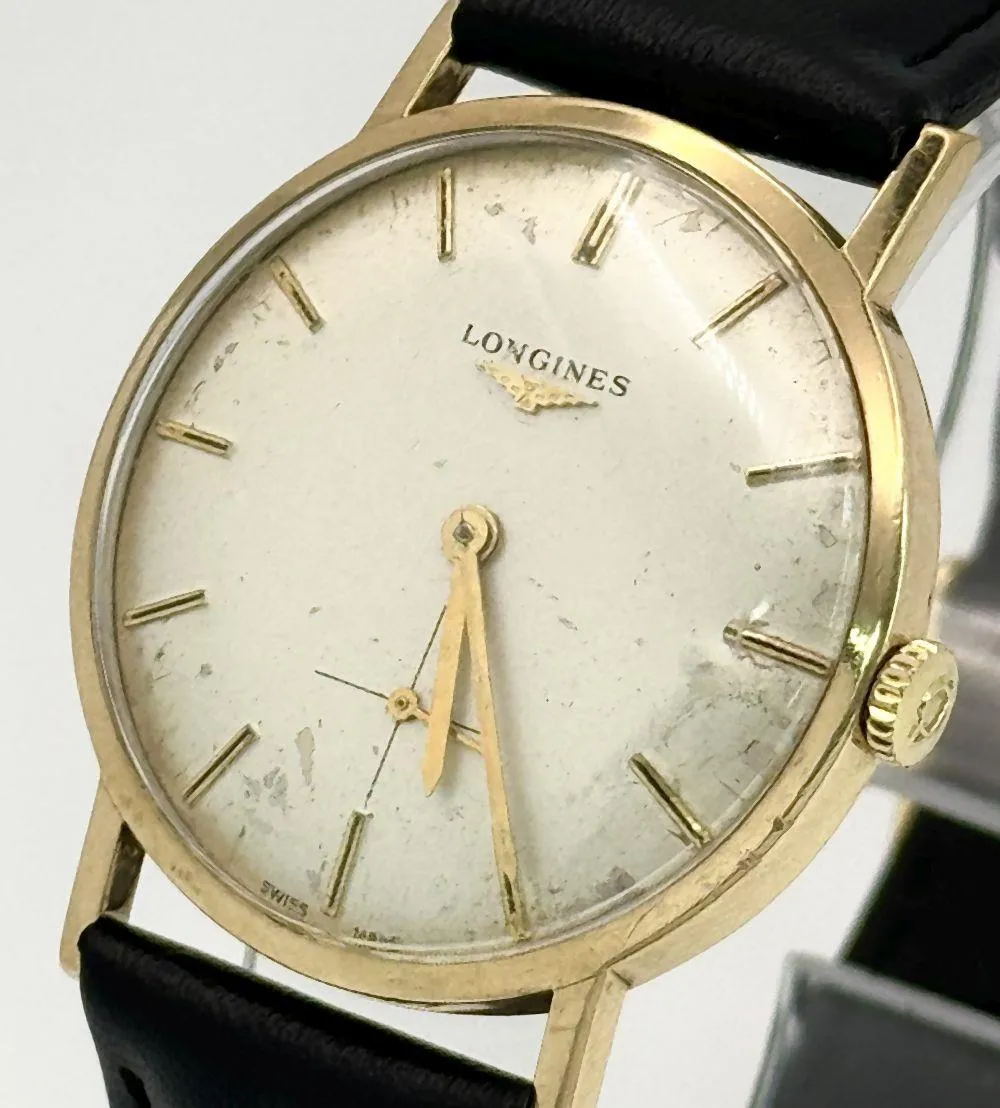 Longines 32mm Yellow gold White 3