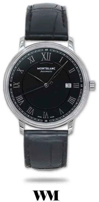 Montblanc Tradition 7334 40mm Stainless steel Black