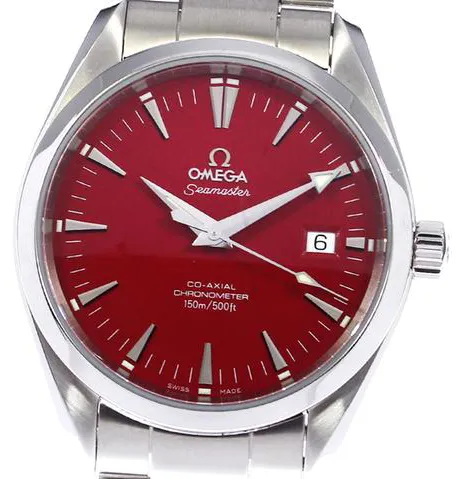 Omega Aqua Terra 2503.60 39mm Stainless steel Red