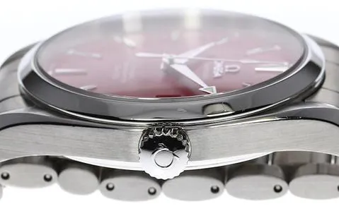 Omega Aqua Terra 2503.60 39mm Stainless steel Red 3