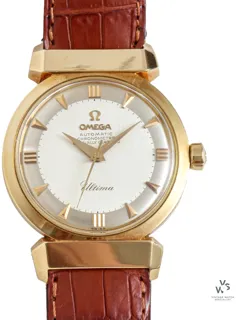 Omega Seamaster 14368-SC 18k yellow gold Silver