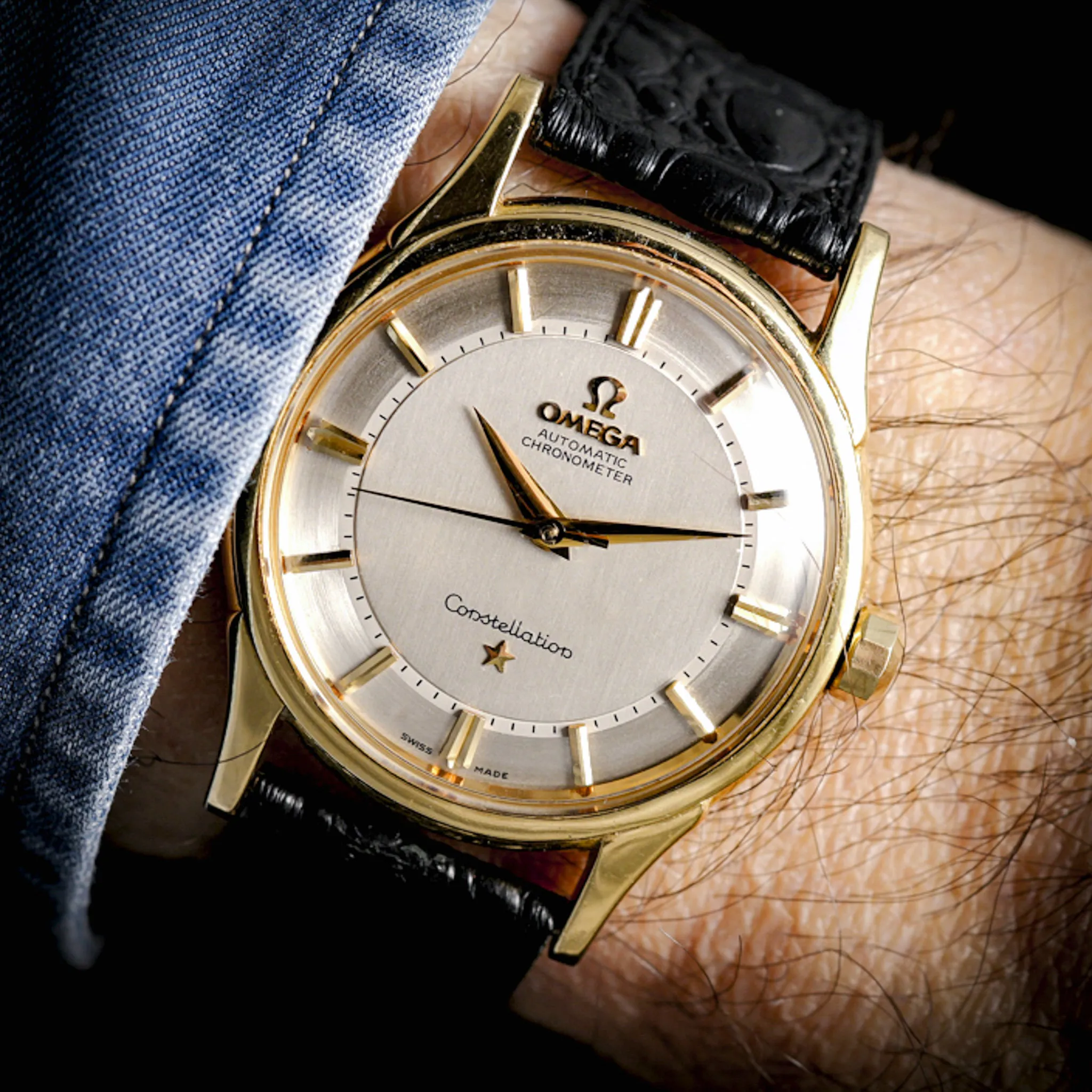 Omega Constellation 14381/2 34.5mm Yellow gold