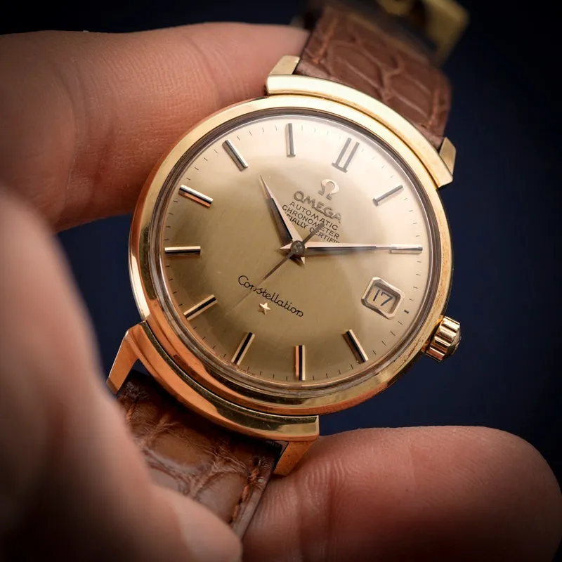 Omega Constellation 168.002 34mm Yellow gold or