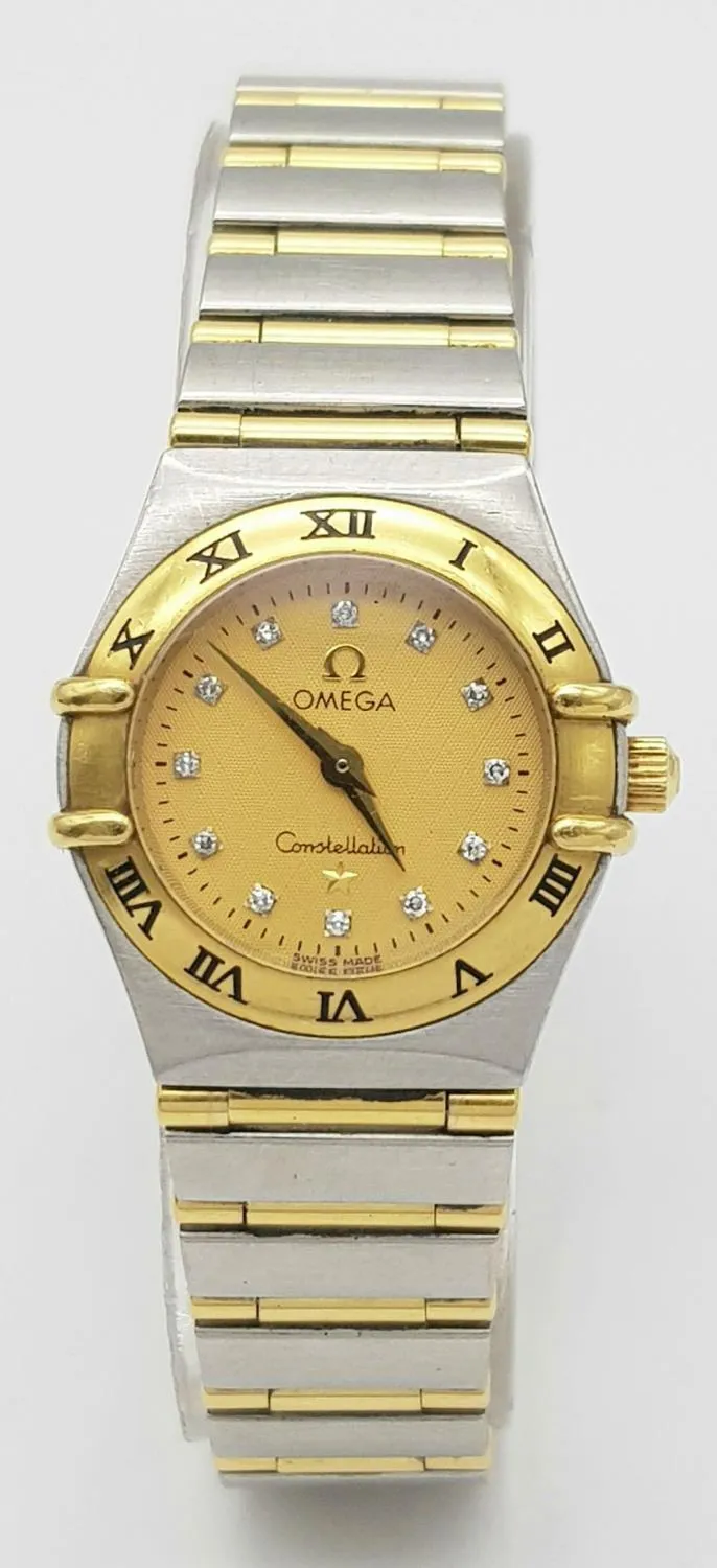 Omega Constellation Yellow gold and Stainless steel Champagne 1