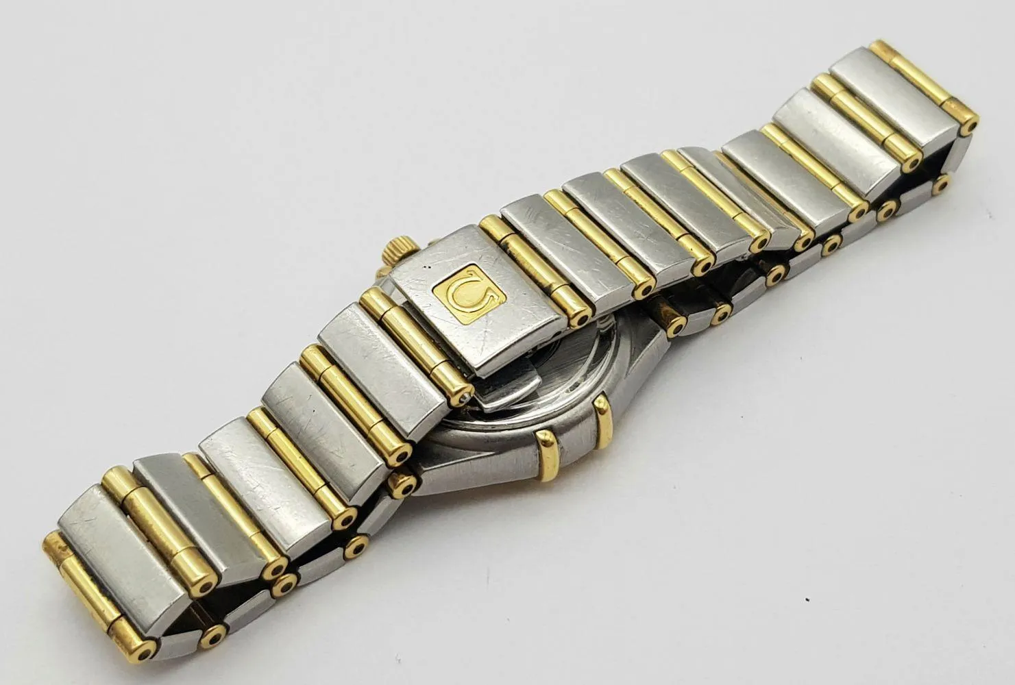 Omega Constellation Yellow gold and Stainless steel Champagne 4