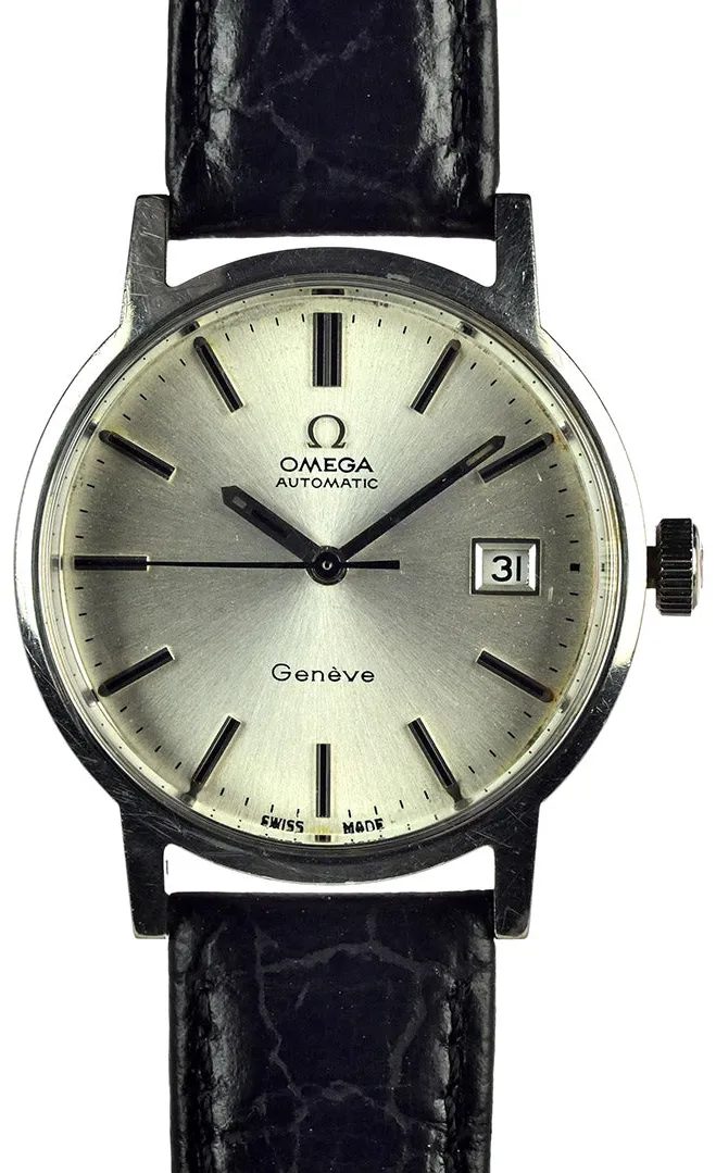 Omega Genève 166.098 35mm Stainless steel Silver