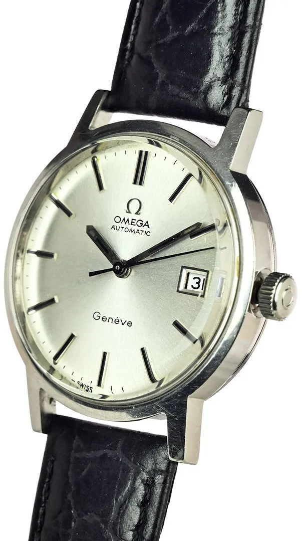 Omega Genève 166.098 35mm Stainless steel Silver 3