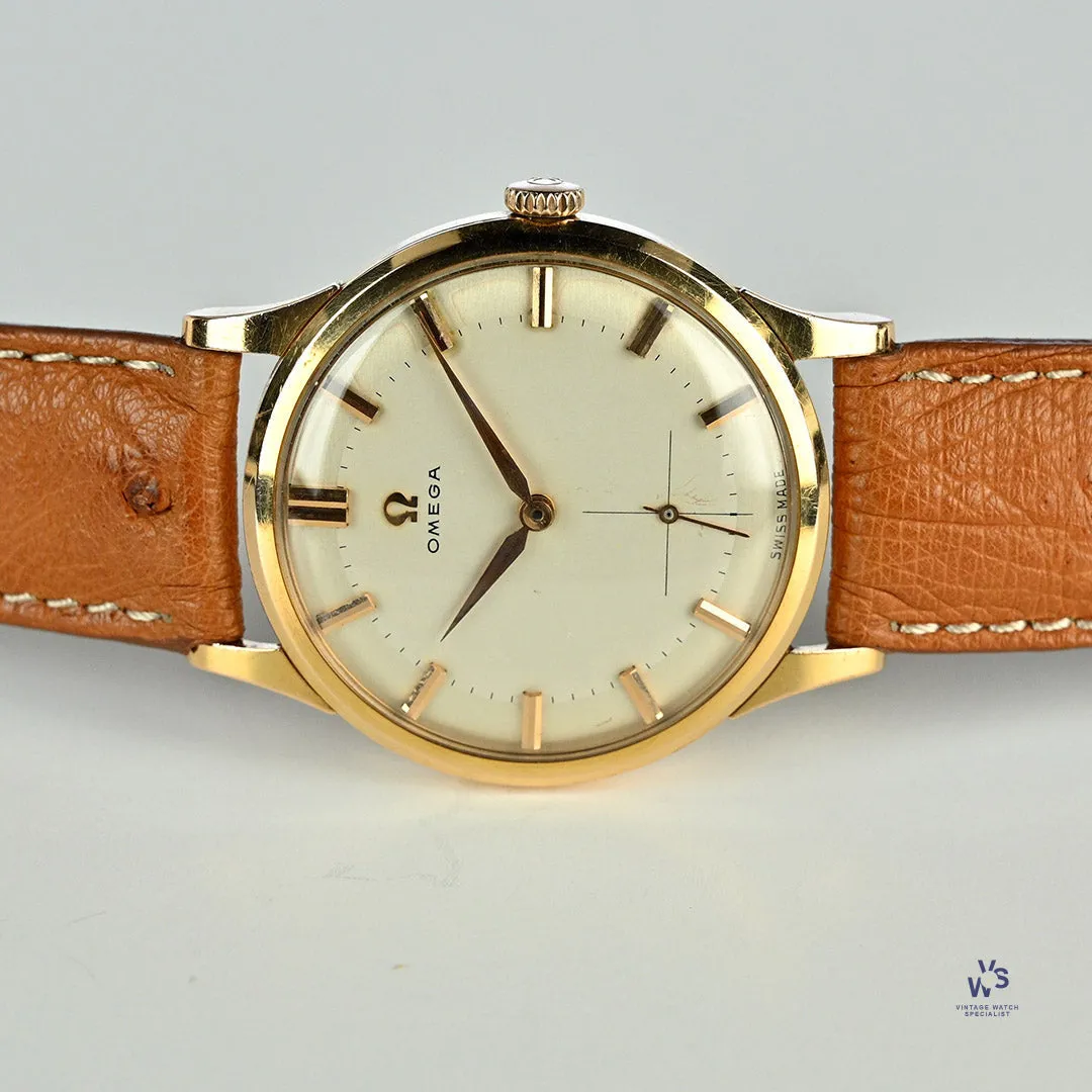 Omega Oversized 14707 35mm Yellow gold Silver 8