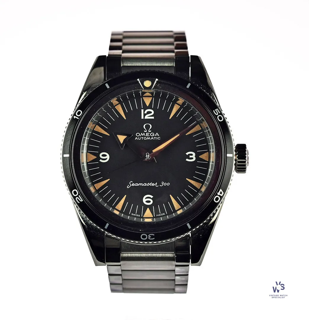 Omega Seamaster 300 234.10.39.20.01.001 39mm Stainless steel Black