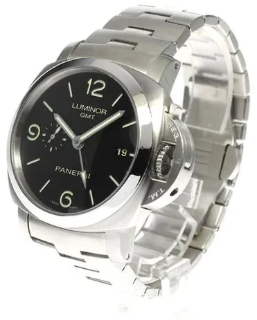 Panerai Luminor 1950 3 Days GMT Automa PAM 00329 45mm Stainless steel Black 2