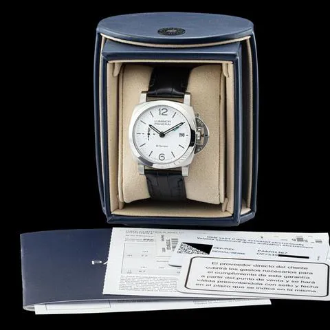 Panerai Luminor PAM01367 40mm Stainless steel White 6