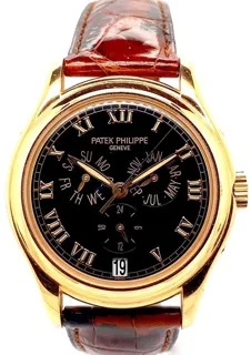 Patek Philippe Annual Calendar 5035R-016 18k rose gold Black