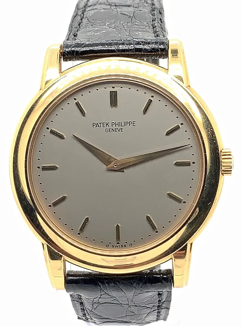 Patek Philippe Calatrava 5032J 36mm Yellow gold and 18k yellow gold Silver