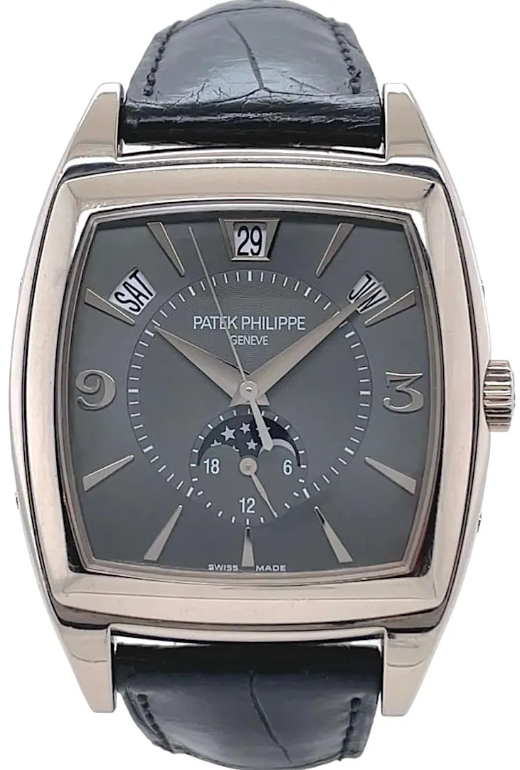 Patek Philippe Gondolo 5135G-010 51mm White gold and 18k white gold Gray