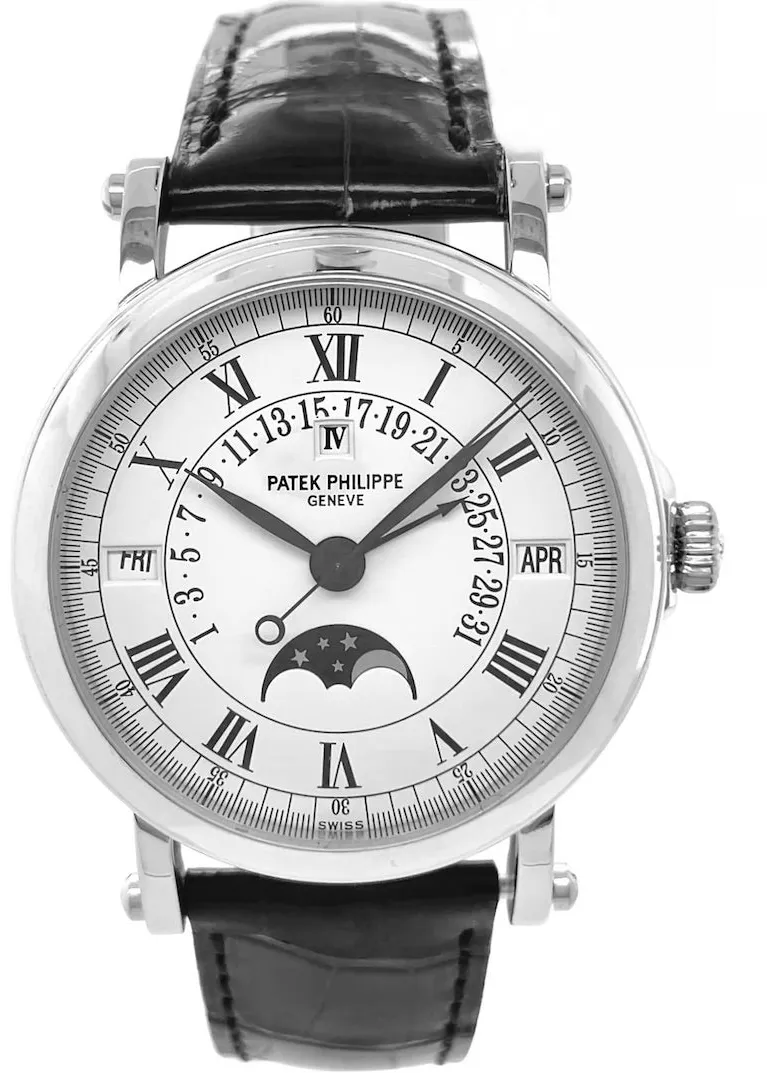 Patek Philippe Perpetual Calendar 5059G-001 36mm White gold White